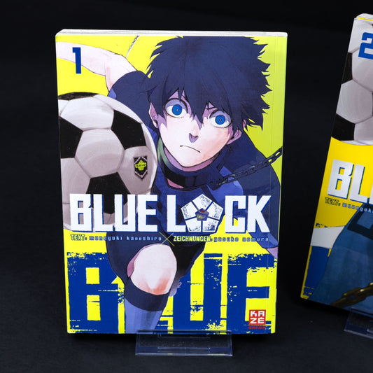 Blue Lock Band 1 und 2 Deutsch Guter Zustand Muneyuki Kaneshiro Manga Fußball