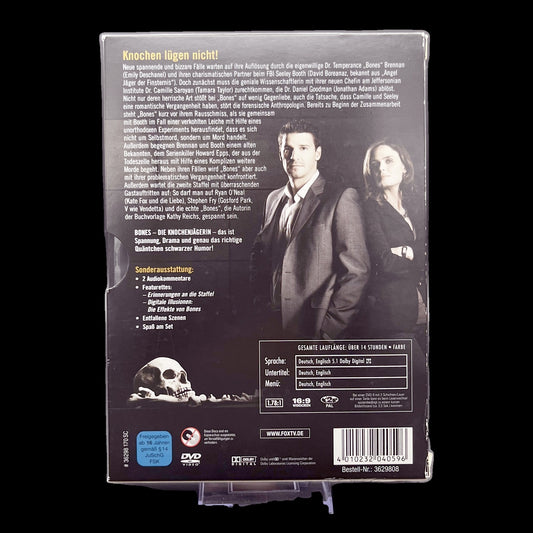 Bones - Staffel 2 - Staffelbox - Multi-Disc - Krimi - DVD - Gebraucht