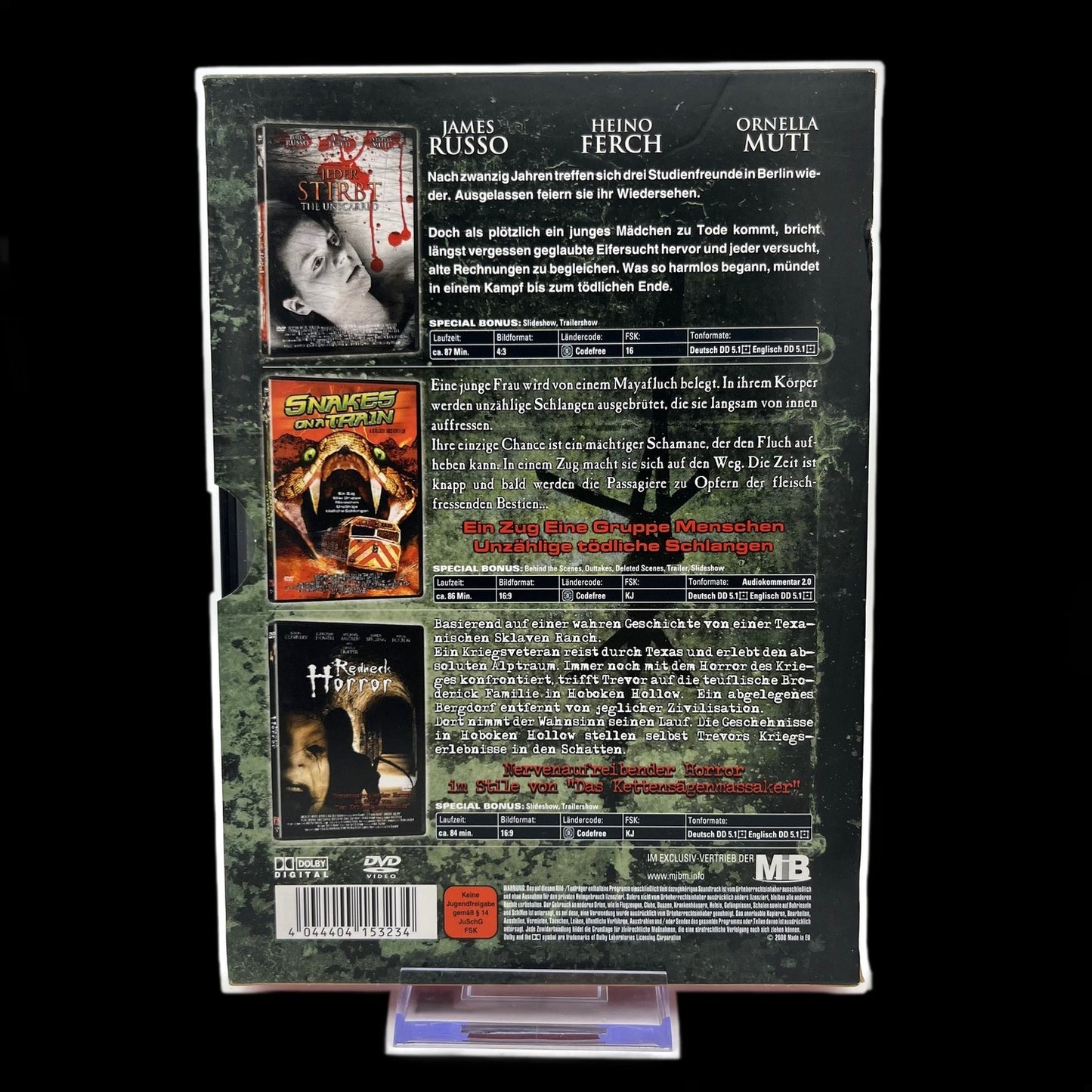 Box of Death - 3 Filme auf 2 DVDs: Die Stirb! - DVD - Horror - Gebraucht