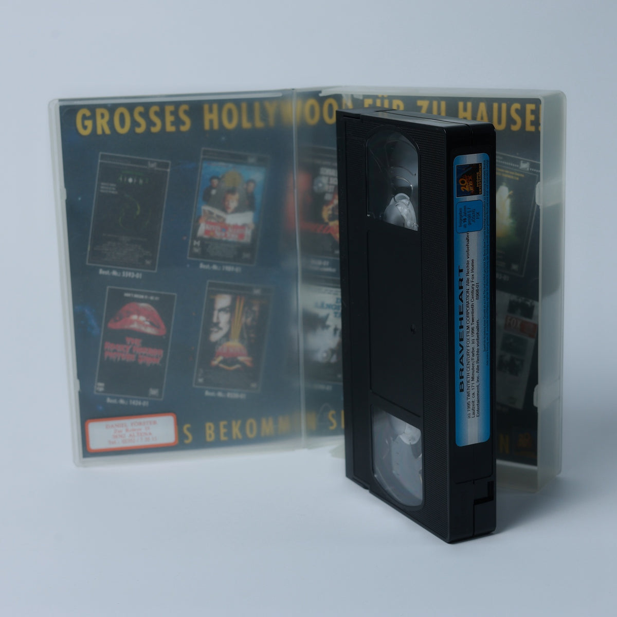 Braveheart - Mel Gibson - 1995 - THX - PAL - VHS - Film - Zustand Sehr Gut