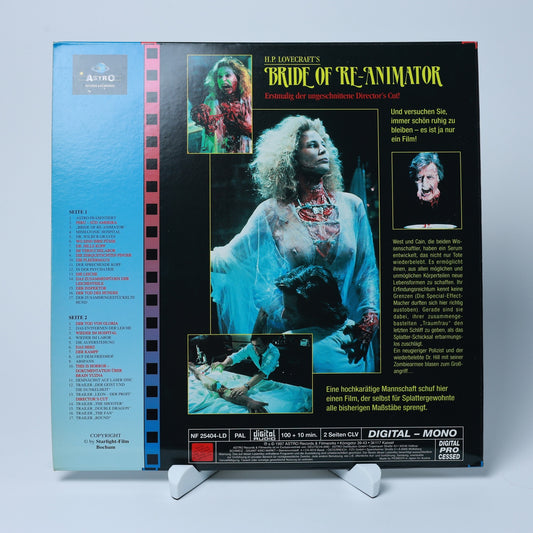 Bride of Re-Animator - Director's Cut - 1997 Starlight LaserDisc - Zustand Gut