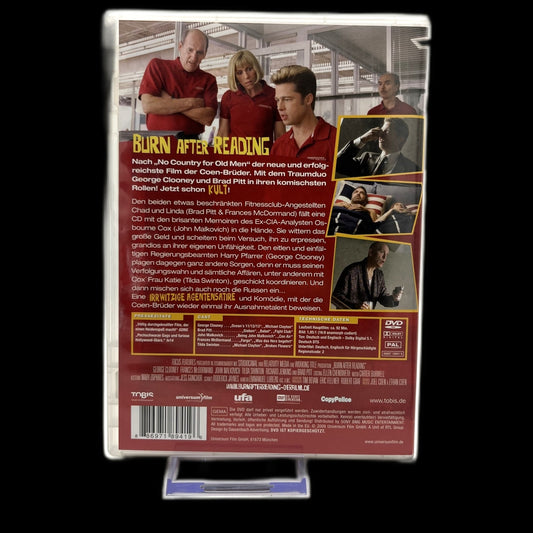 Burn After Reading - Coen-Brothers Film - Mit George Clooney - DVD - Gebraucht