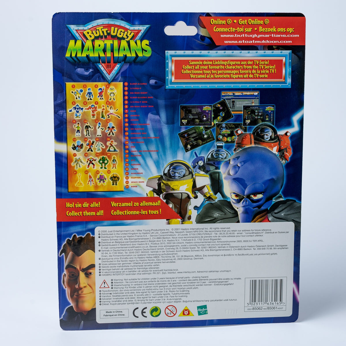 Butt-Ugly Martians - Sammel-Figuren - Hasbro Vintage 2001 - Neu & OVP / Sealed