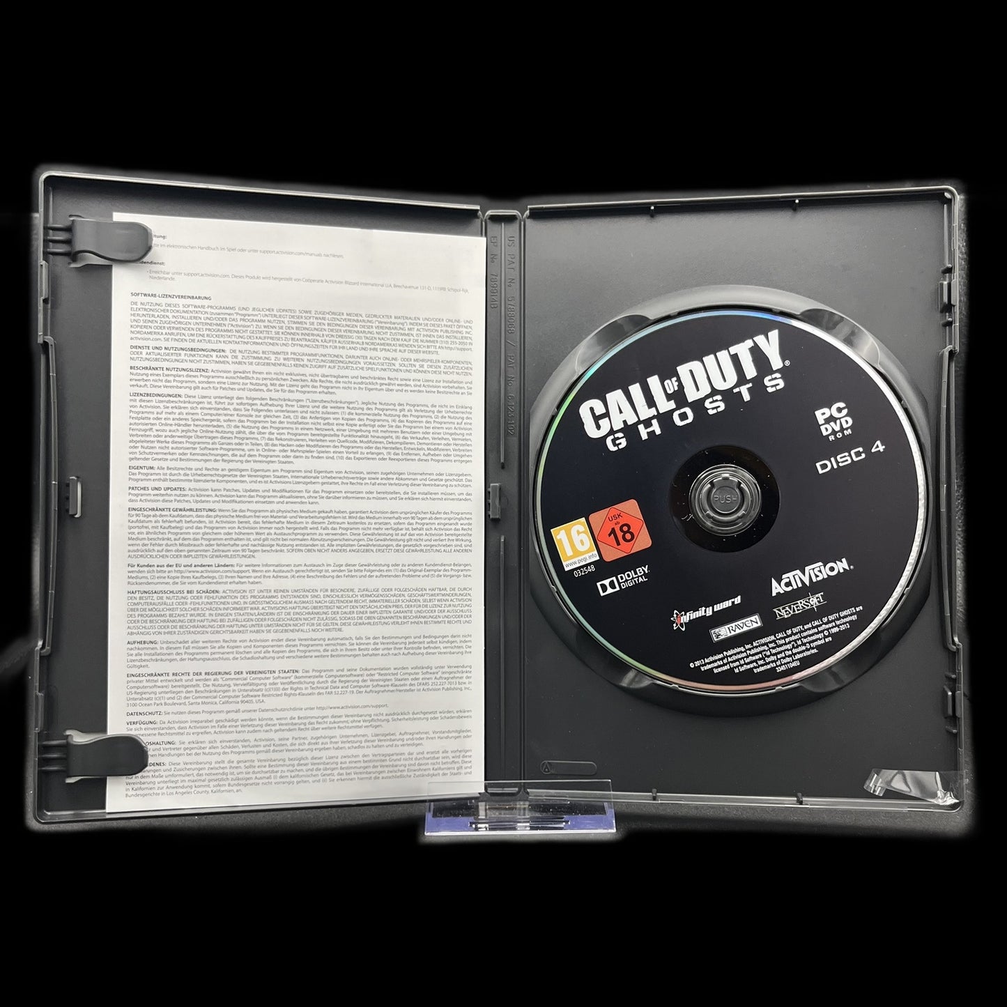 Call of Duty Ghosts - PC - 100% Uncut - DE & EN - In OVP - Shooter - Gebraucht