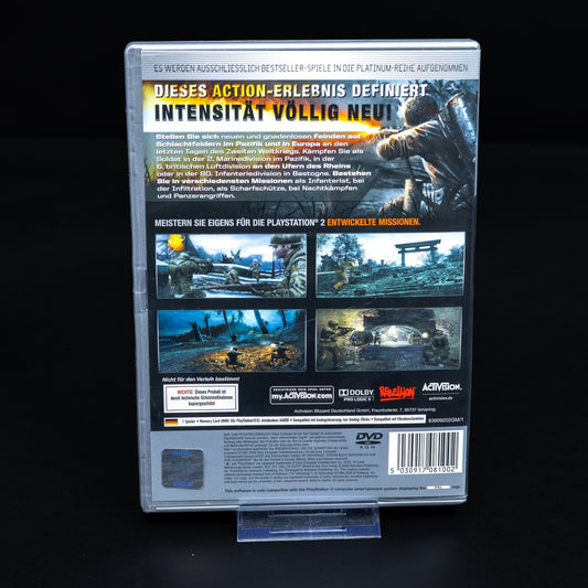 Call of Duty: World at War Final Fronts - Playstation 2 PS2 Platinum - Sehr Gut