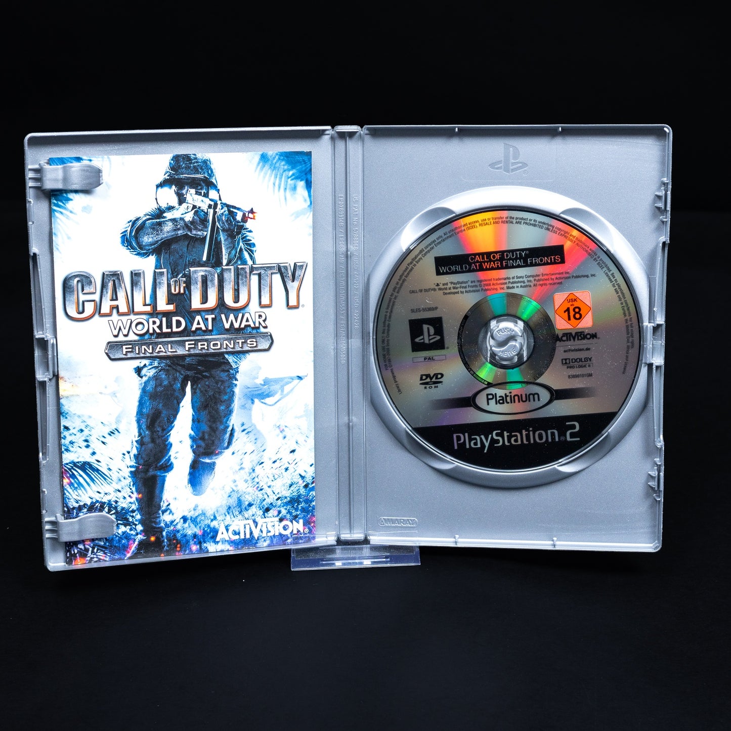 Call of Duty: World at War Final Fronts - Playstation 2 PS2 Platinum - Sehr Gut