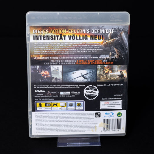 Call of Duty: World at War - Playstation 3 PS3 Spiel - PAL - Zustand Sehr Gut