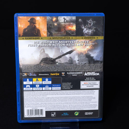 Call of Duty WWII - Playstation 4 PS4 Spiel - Zustand Sehr Gut