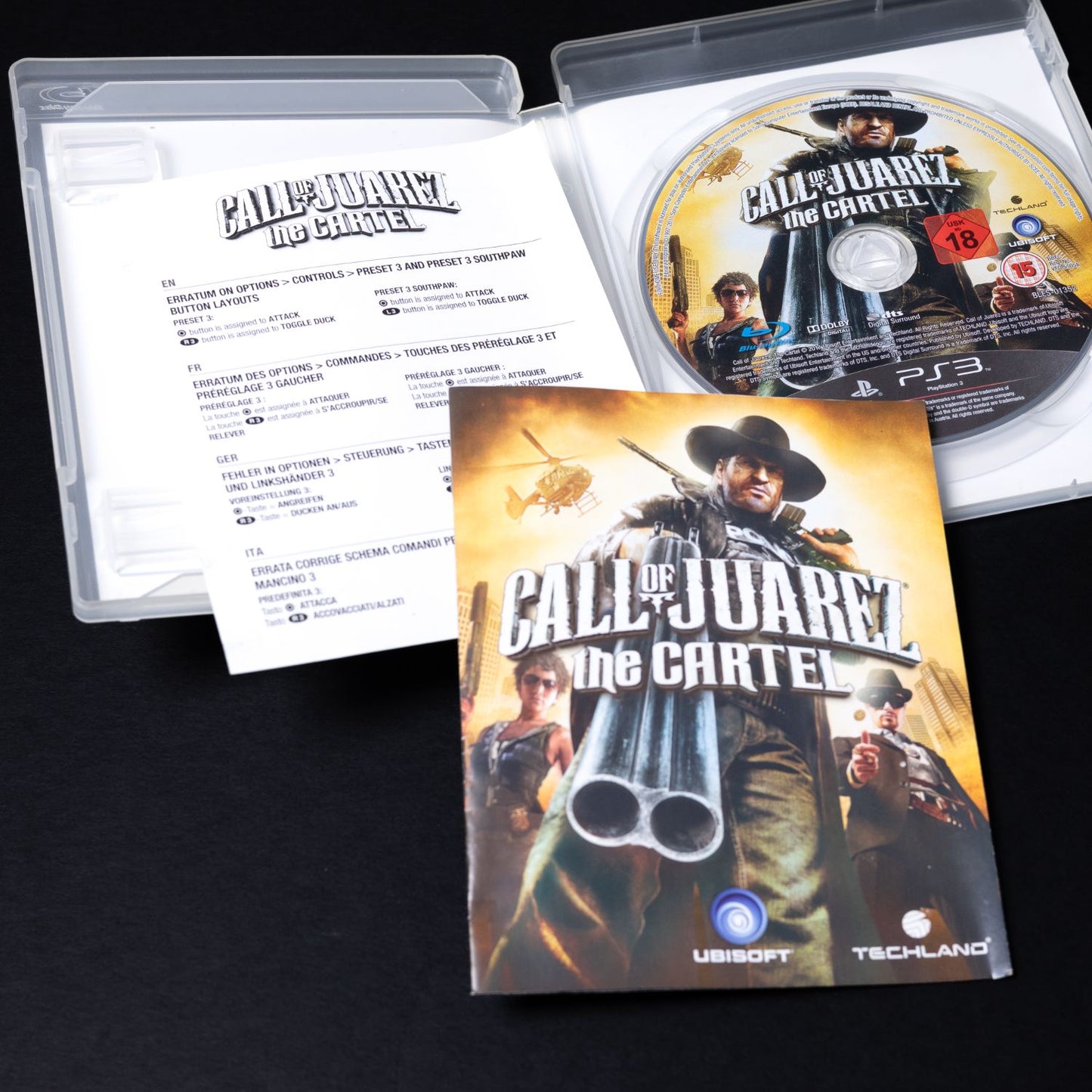 Call of Juarez - The Cartel - Playstation 3 PS3 Spiel - PAL - CiB - Zustand Gut