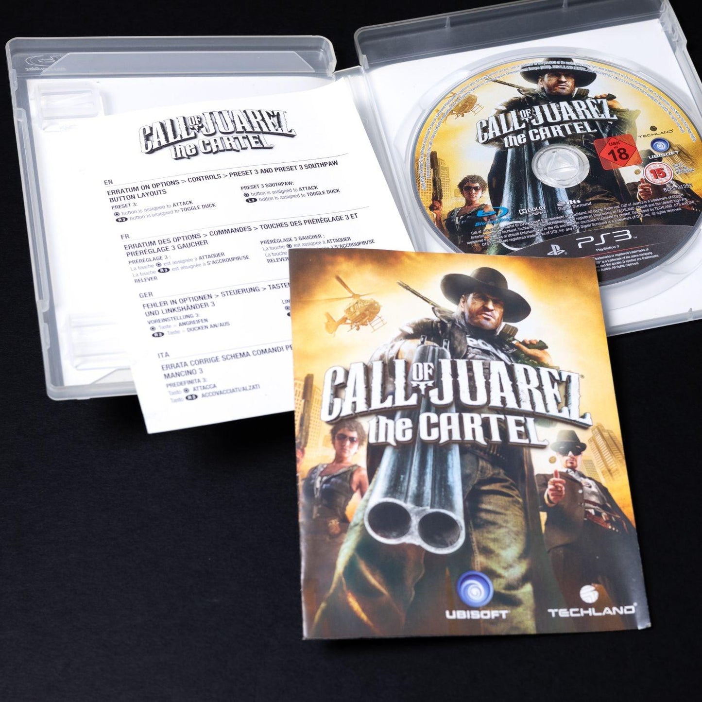 Call of Juarez - The Cartel - Playstation 3 PS3 Spiel - PAL - CiB - Zustand Gut