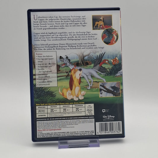 Cap und Capper - Disney - Disney Meisterwerke - DVD - Film - Zustand Sehr Gut