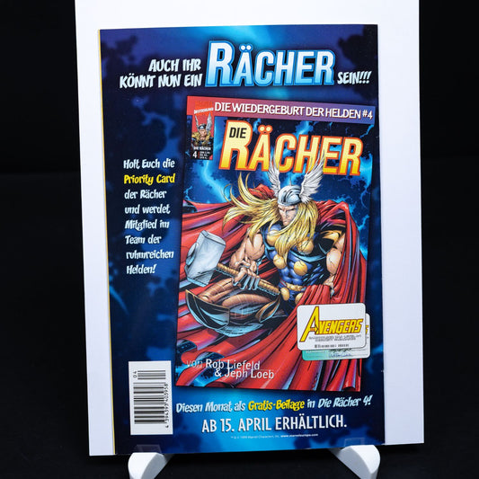 Captain America - Comic #4 (1999) - Feuer - Deutsch - Z 1