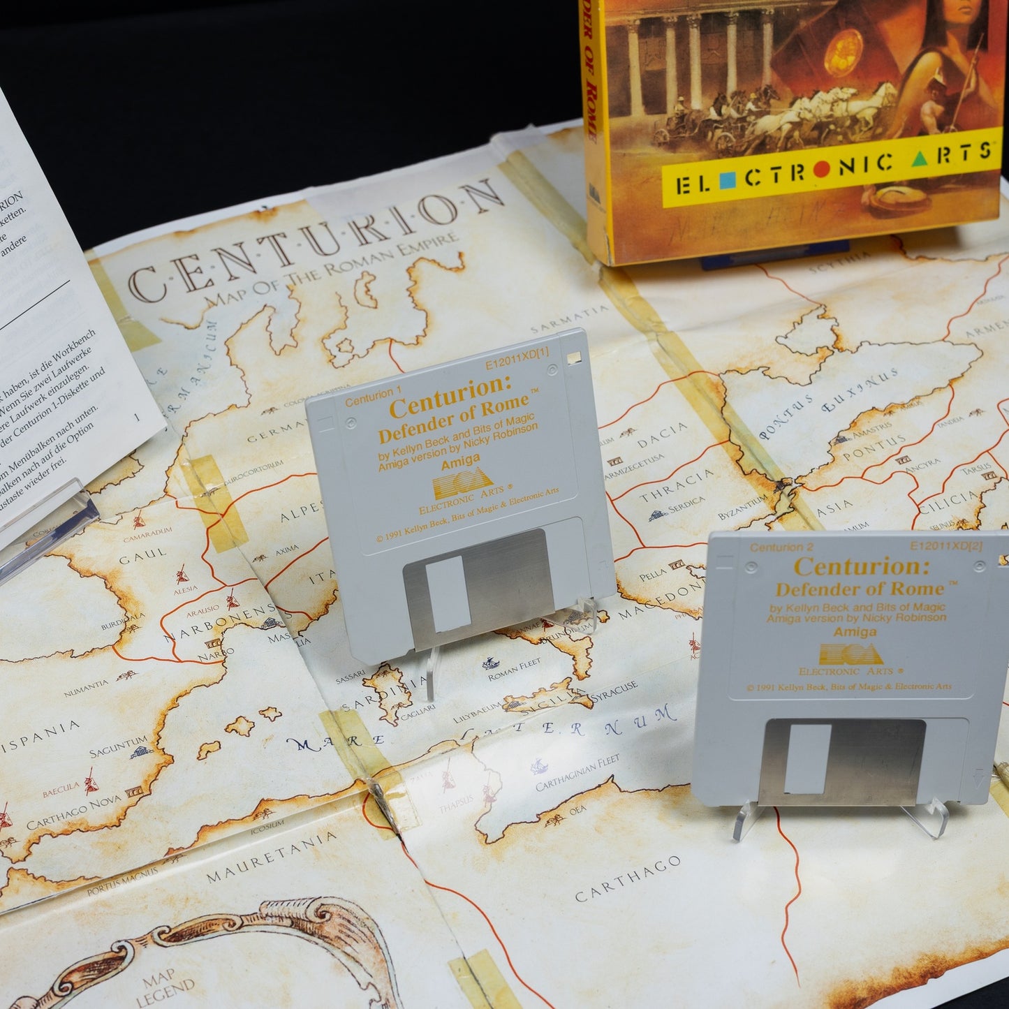 Centurion: Defender of Rome - Amiga Spiel - Big Box CiB - Zustand Gut