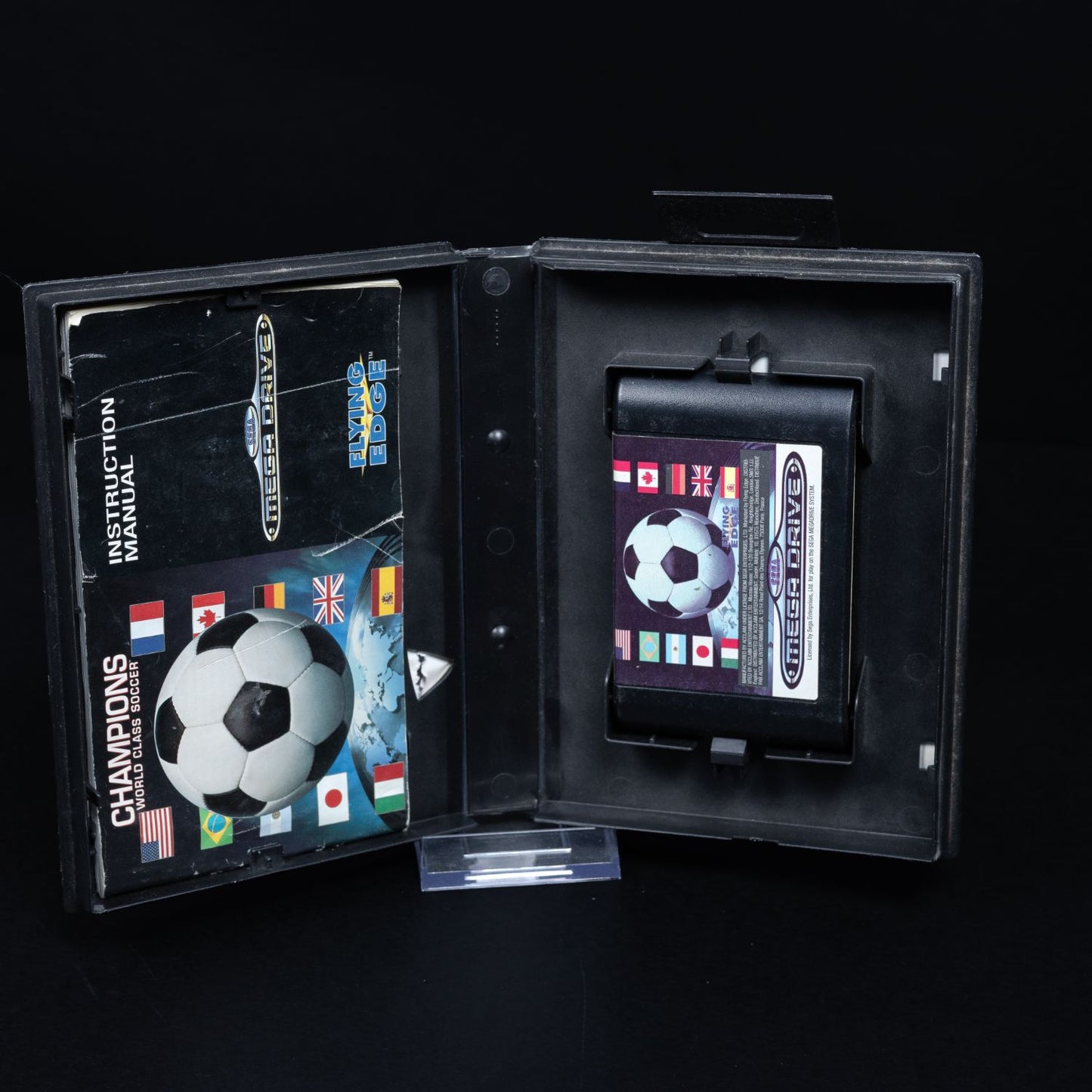 Champions World Class Soccer - Sega Mega Drive / Genesis - CiB - Zustand Okay
