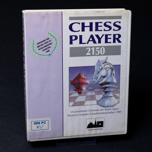 chess-player-2150-ibm-pc-spiel-525-floppy-mit-anleitung-zustand-gut-2 - Utopia Collectibles