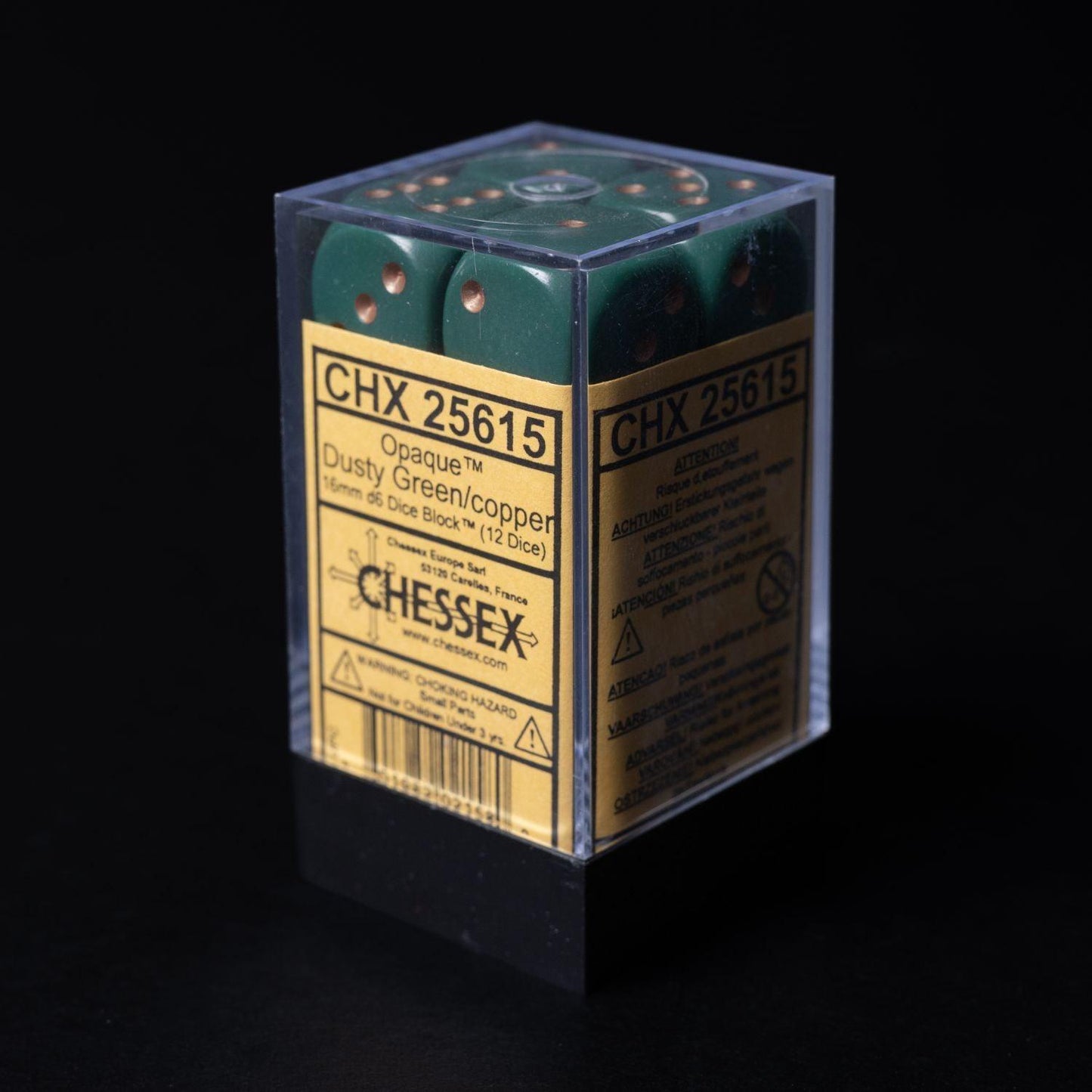 chessex-wuerfel-set-12-stueck-25615-w6-dusty-green-copper-2 - Utopia Collectibles