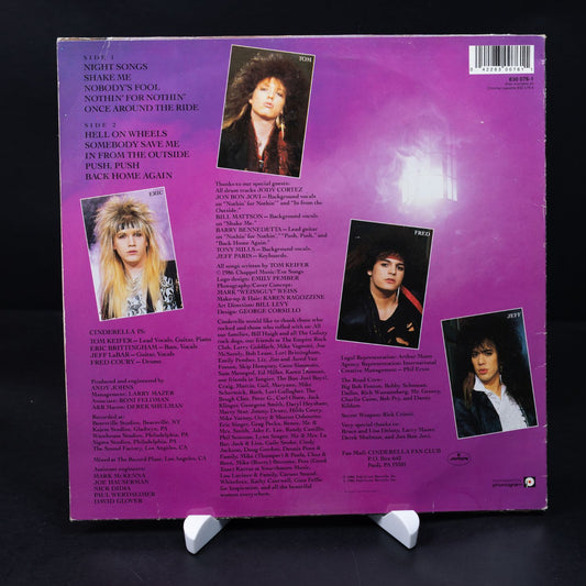 Cinderella – Night Songs - Vinyl LP 12'' Schallplatte - NM / NM