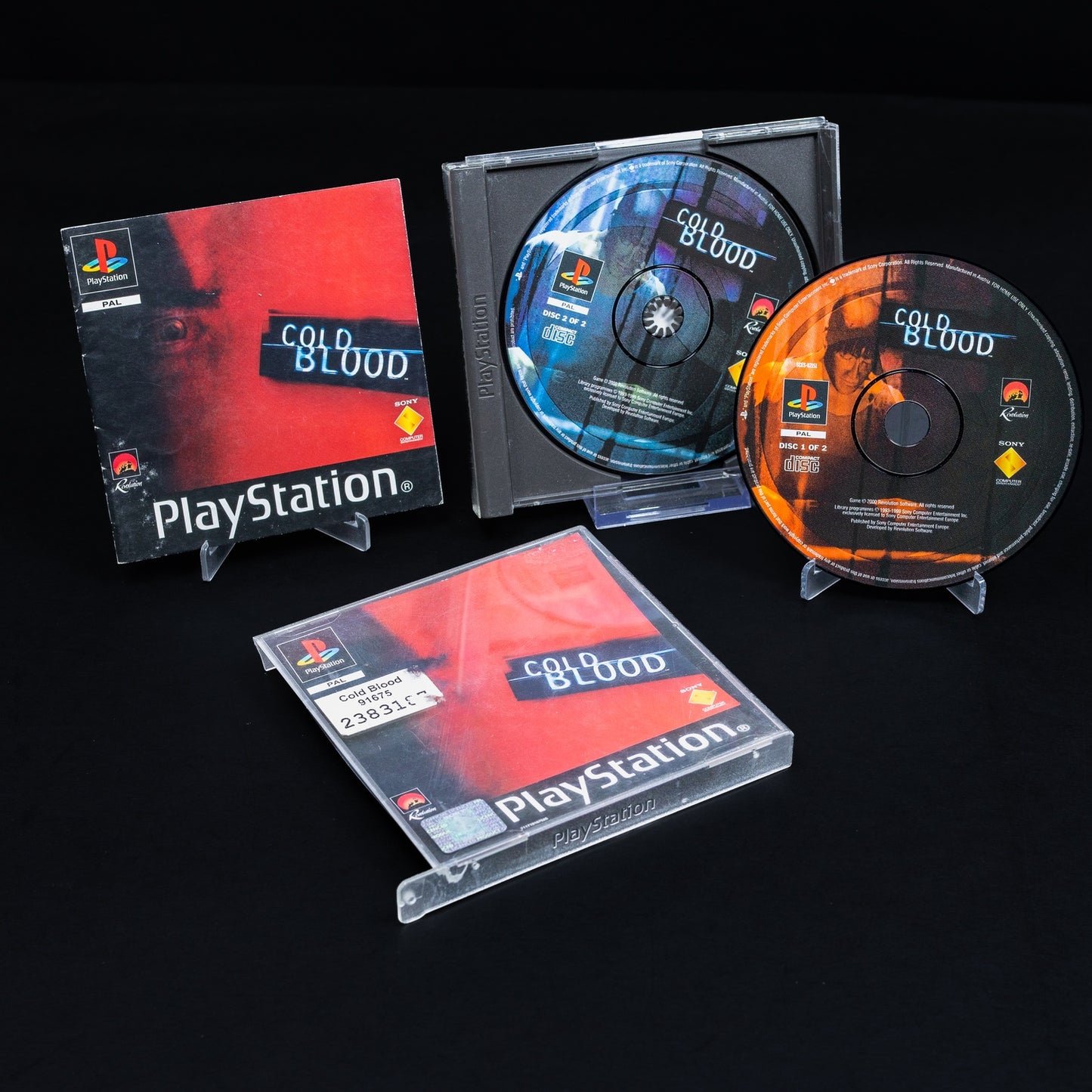 Cold Blood - Playstation PS1 - PAL - CiB - Zustand Okay (Case beschädigt)
