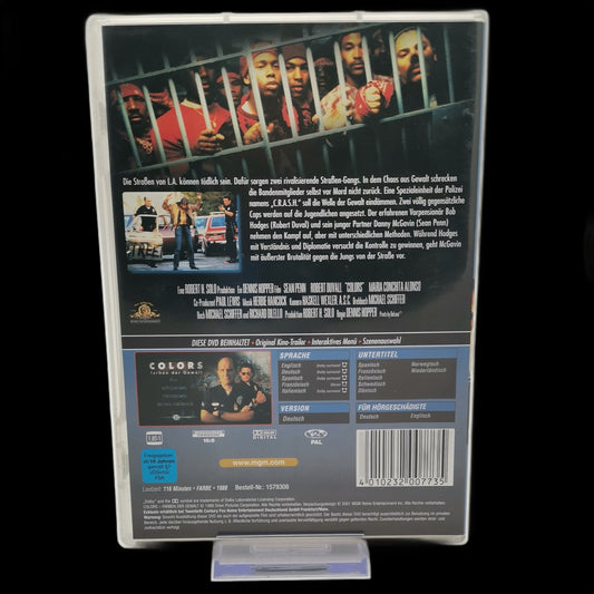 Colors - Farben der Gewalt - Widescreen - Krimi - DVD - Film - Sehr gut