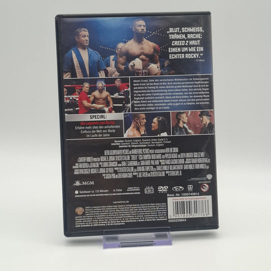 Creed II - Michael B. Jordan - Sylvester Stallone - DVD - Zustand Sehr Gut