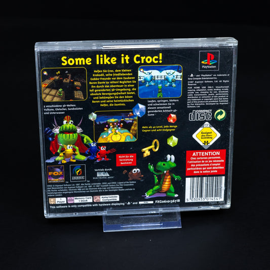 Croc - Legend of the Gobbos - Playstation PS1 Spiel - PAL - CiB - Zustand Gut