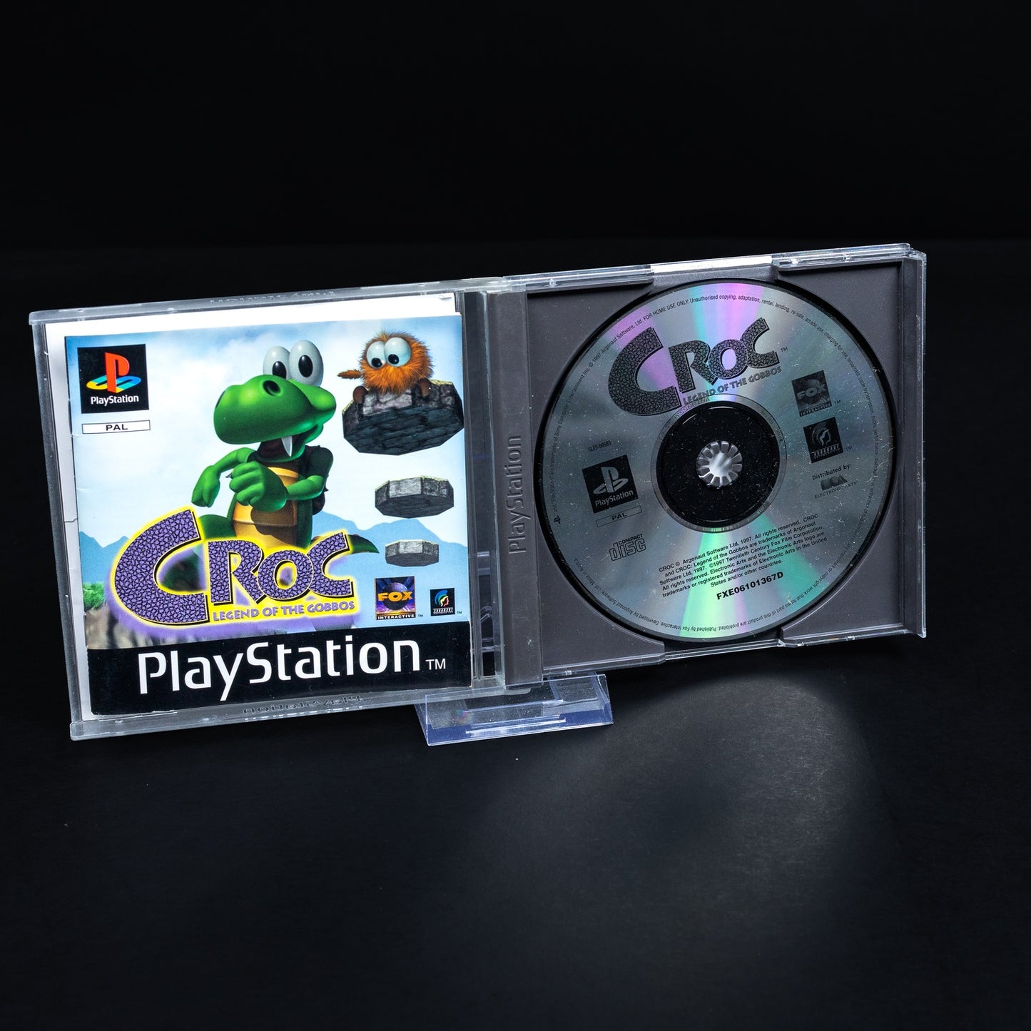 Croc - Legend of the Gobbos - Playstation PS1 Spiel - PAL - CiB - Zustand Gut