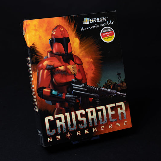 Crusader: No Remorse - PC CR-ROM - Big Box mit Anleitung - Top Zustand - FSK 18