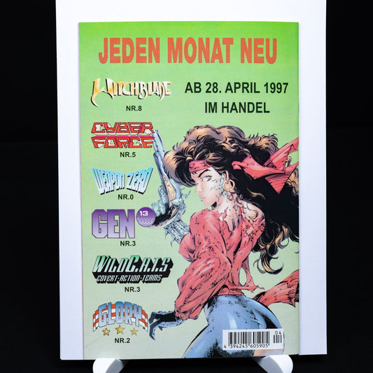 Cyber Force - Comic #4 (1997) - Buchhandelsausgabe - Deutsch - Z 1