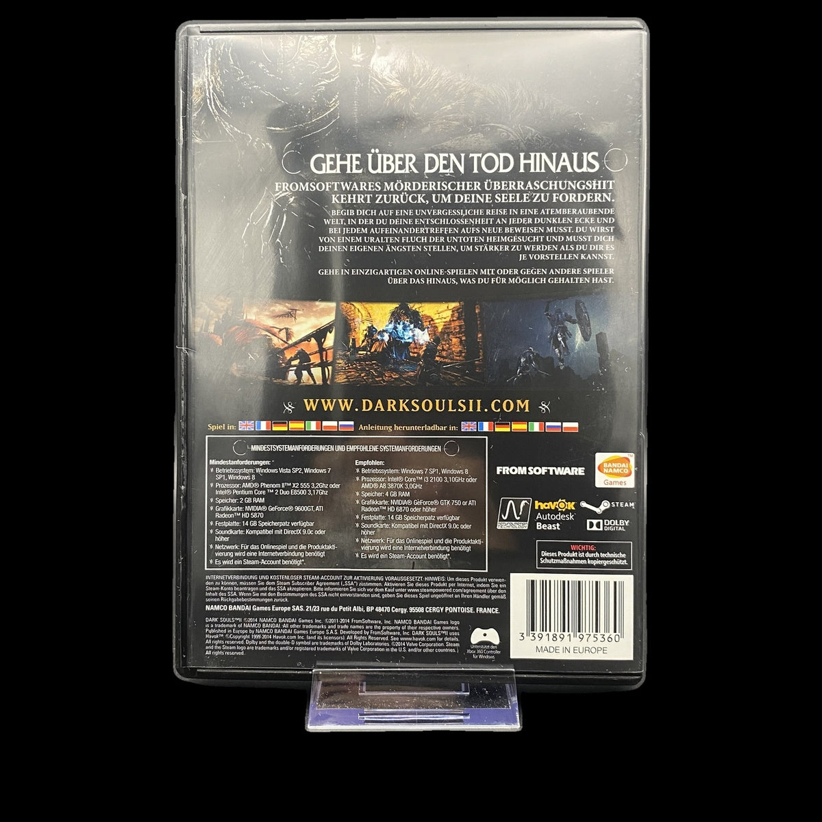 Dark Souls II - PC - Rollenspiel - Sprache Deutsch - Rollenspiele - Gebraucht