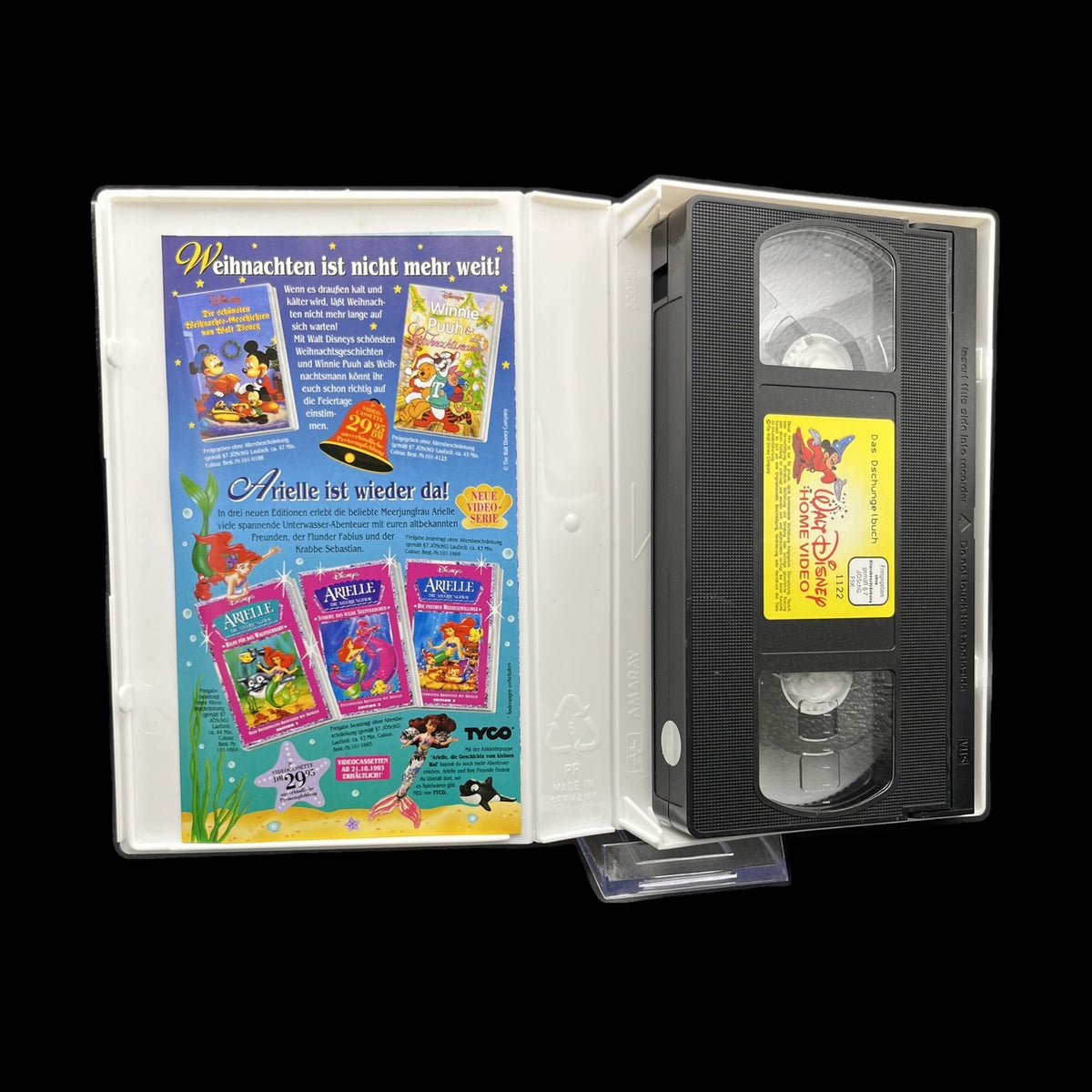 Das Dschungelbuch - Disney - Meisterwerk Edition - VHS - PAL - Gebraucht