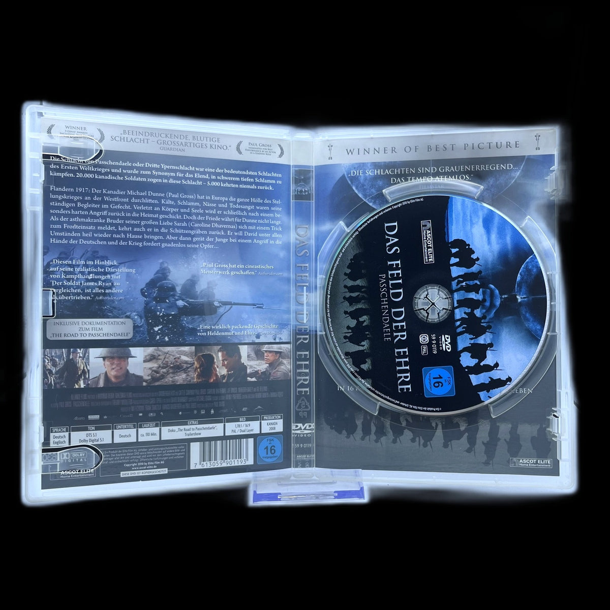 Das Feld der Ehre - Passchendaele - Inklusive Dokumentation - DVD - Gebraucht