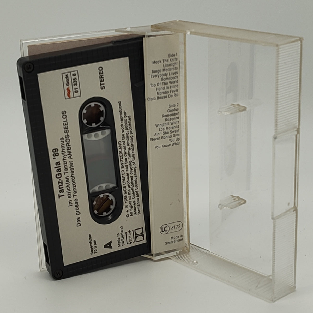 Das Große Tanzorchester AMBROS SEELOS - Tanz-Gala '89 - Kassette - Gebraucht