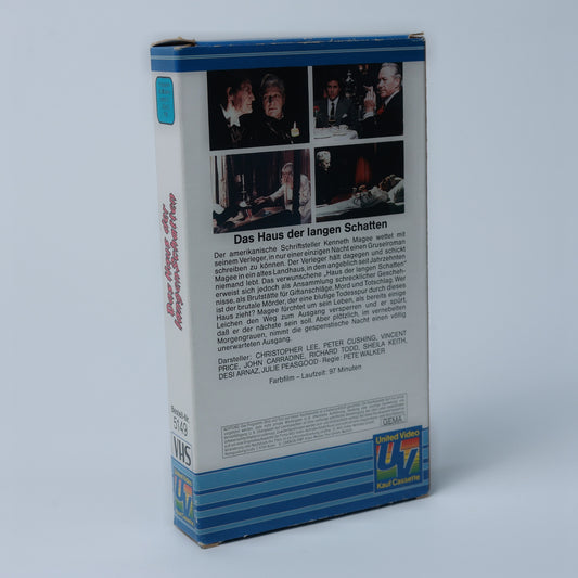 Das Haus der Langen Schatten - VHS Klassiker - Peter Cushing - PAL - Zustand Gut