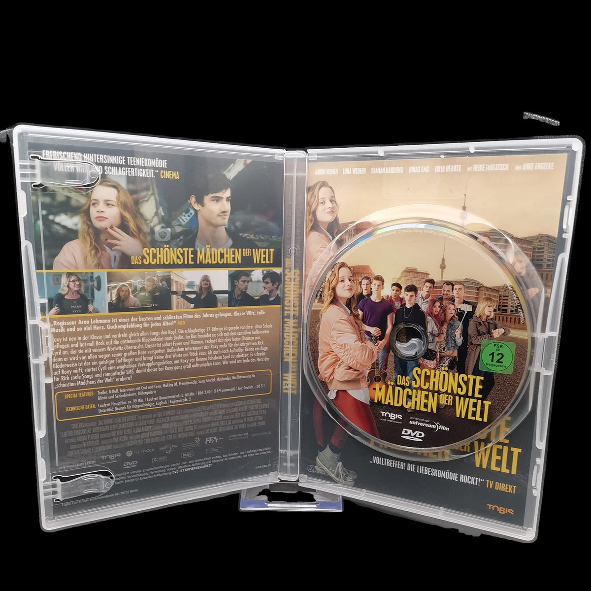 Das schönste Mädchen der Welt - Wendecover - Komödie - DVD - Teen - Sehr gut