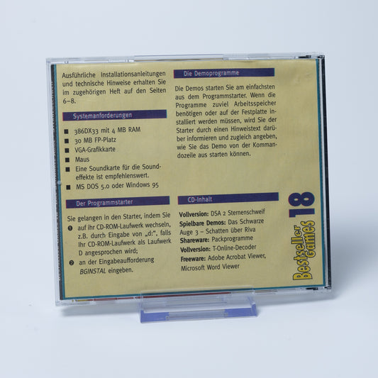 Das Schwarze Auge (DSA) - Sternenschweif - PC CD-ROM - Bestseller Games 18