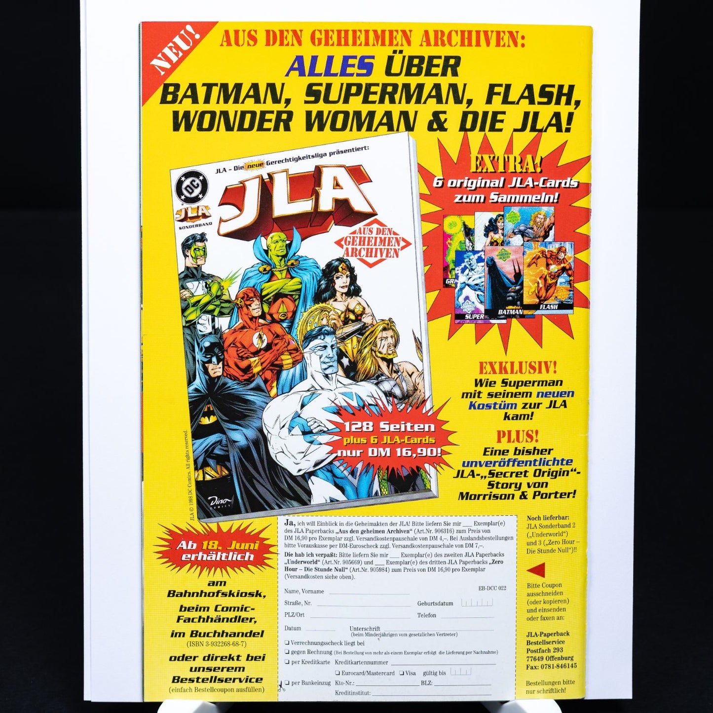 DC Crossover - Comic #22 (1998) - Flash x Green Lantern - Deutsch - Z 1