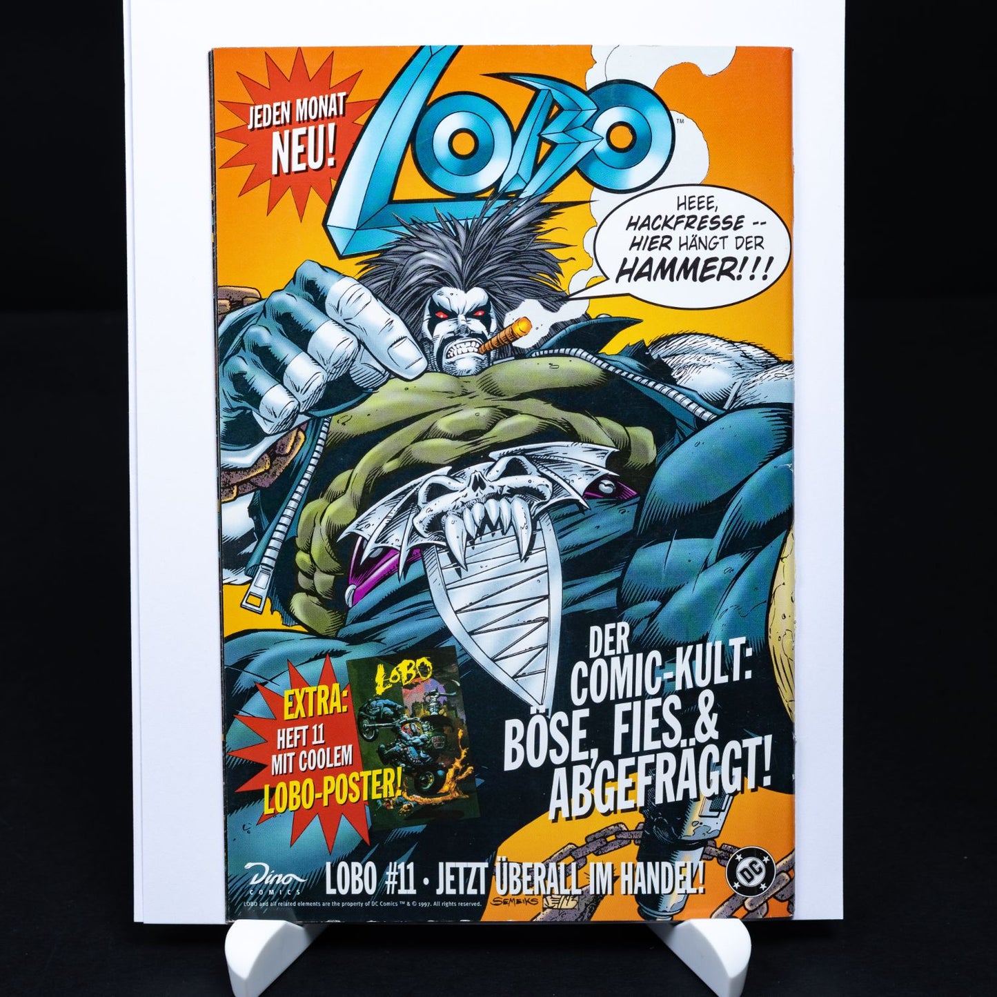 DC Crossover - Comic #25 (1998) - Lobo x Judge Dredd - Deutsch - Z 1