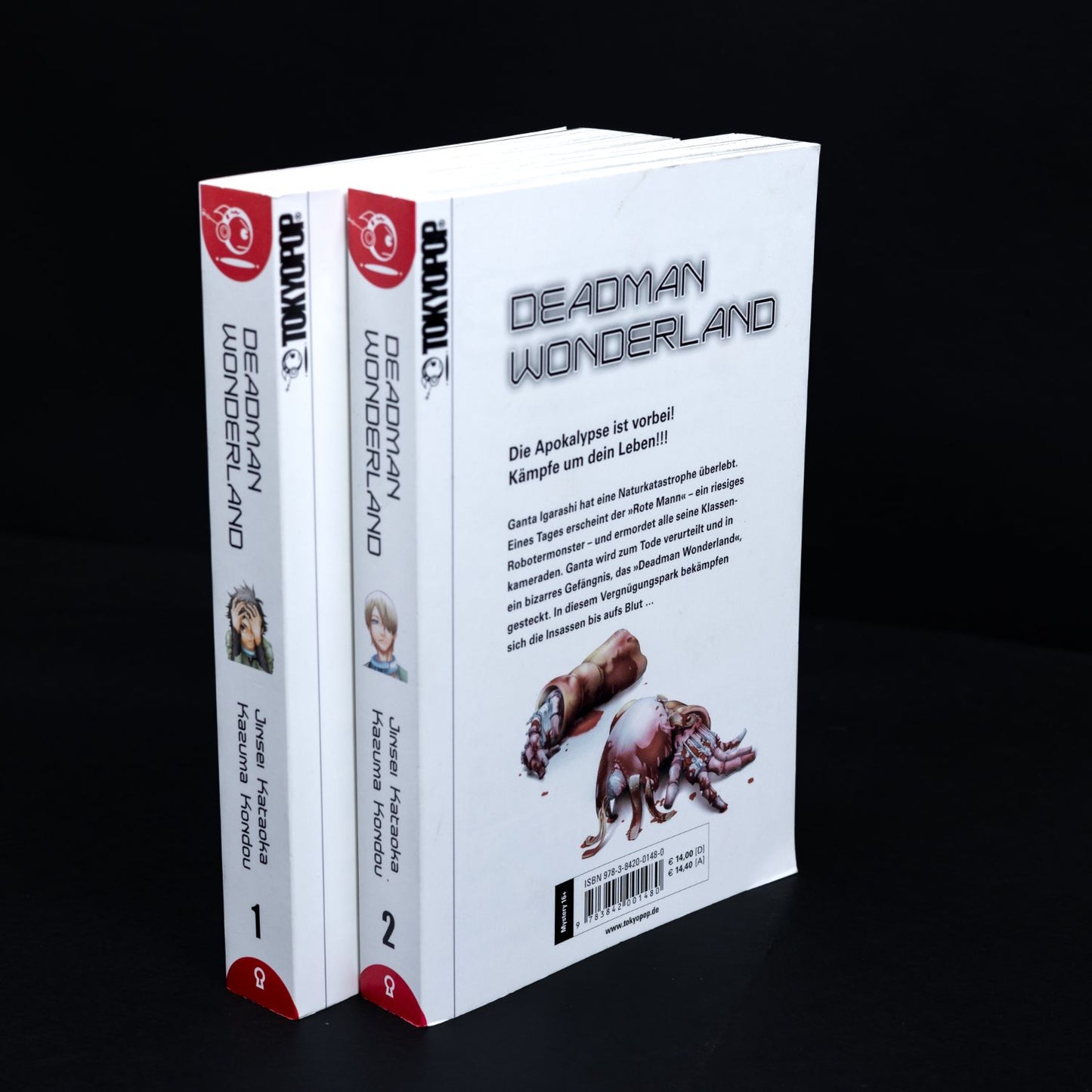 Deadman Wonderland - Band 1-2 - Tokyopop - 2012 - Deutsch - Zustand Neuwertig