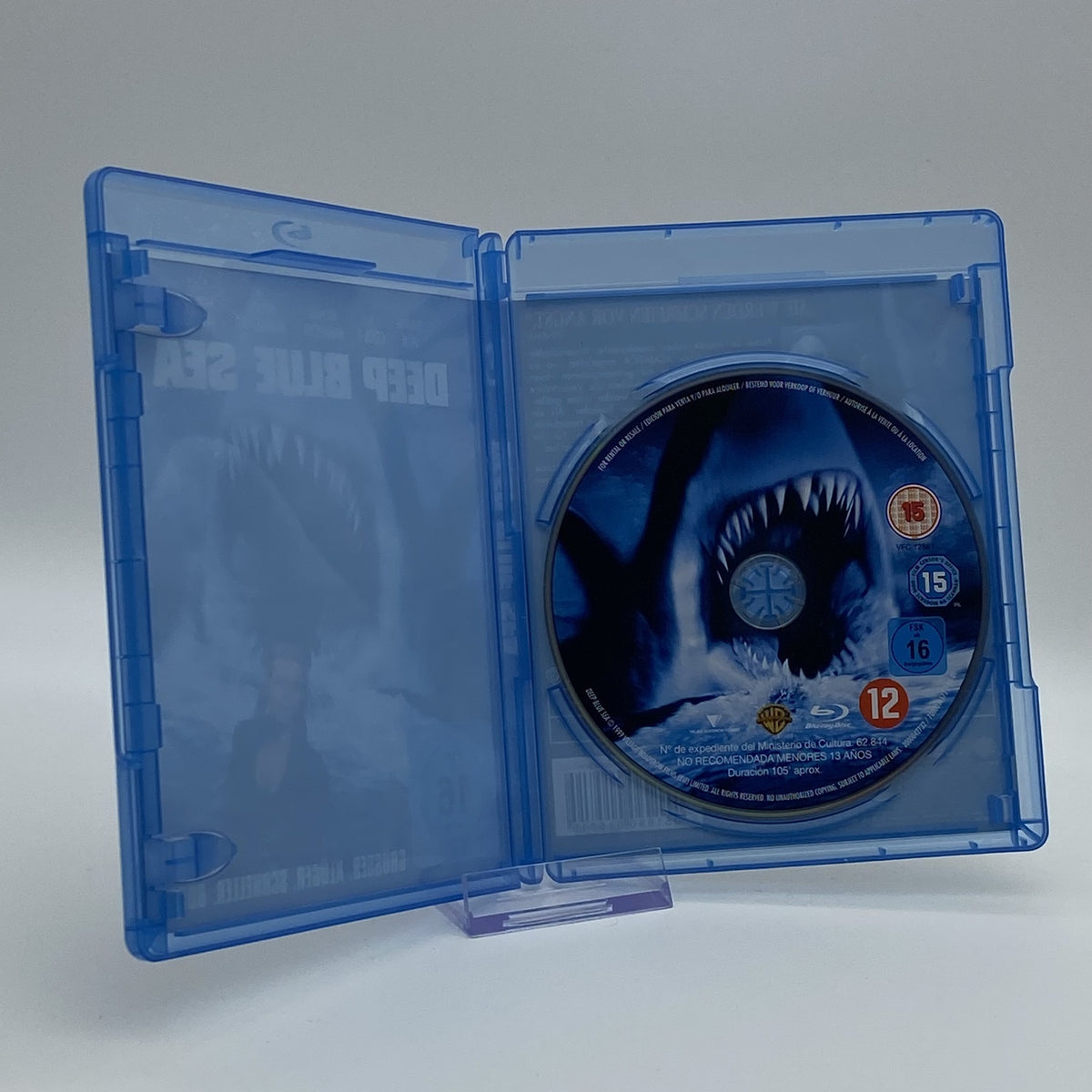 Deep Blue Sea - Blu-Ray - Mit Samuel L. Jackson - Film - Zustand Gut