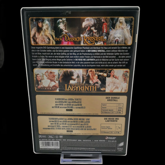 Der Dunkle Kristall / Die Reise ins Labyrinth - Jim Henson - DVD - Sehr gut