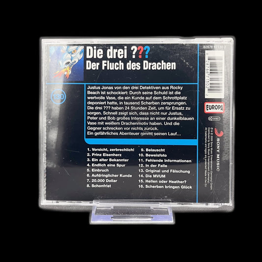 Der Fluch des Drachen - Robert Arthur - Hörspiel - CD - Die drei ??? - Gebraucht
