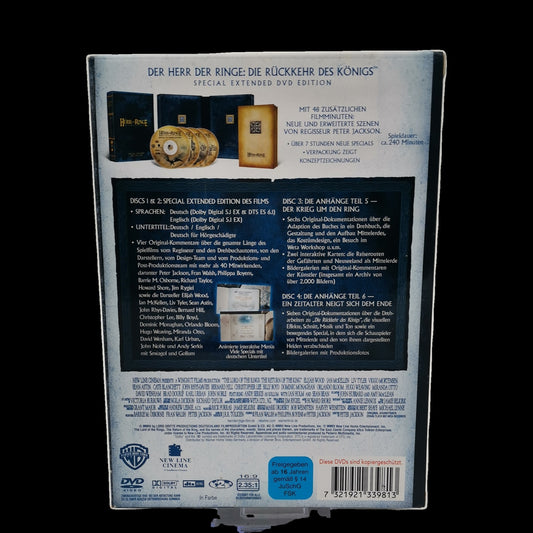 Der Herr der Ringe: Die Rückkehr des Königs - DVD - Fantasie - Film - Sehr gut