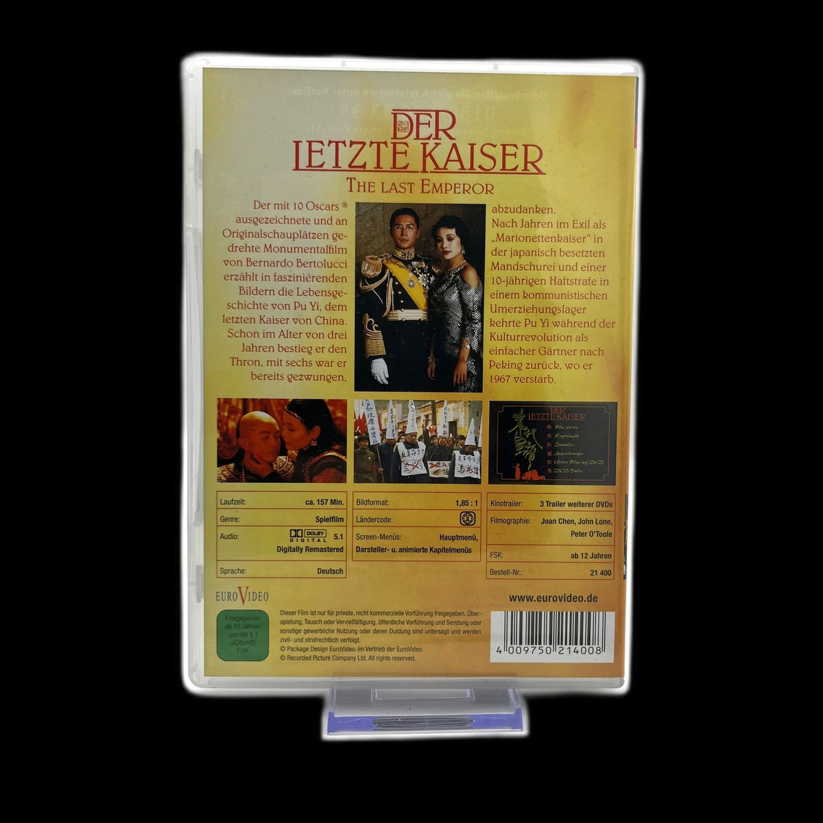 Der letzte Kaiser - DVD - Drama - Film - Lebensgeschichte - Gebraucht