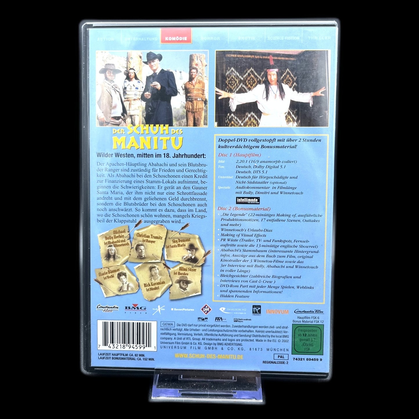 Der Schuh des Manitu - Michael Bully Herbig - DVD - Komödie - Buddy - Gebraucht