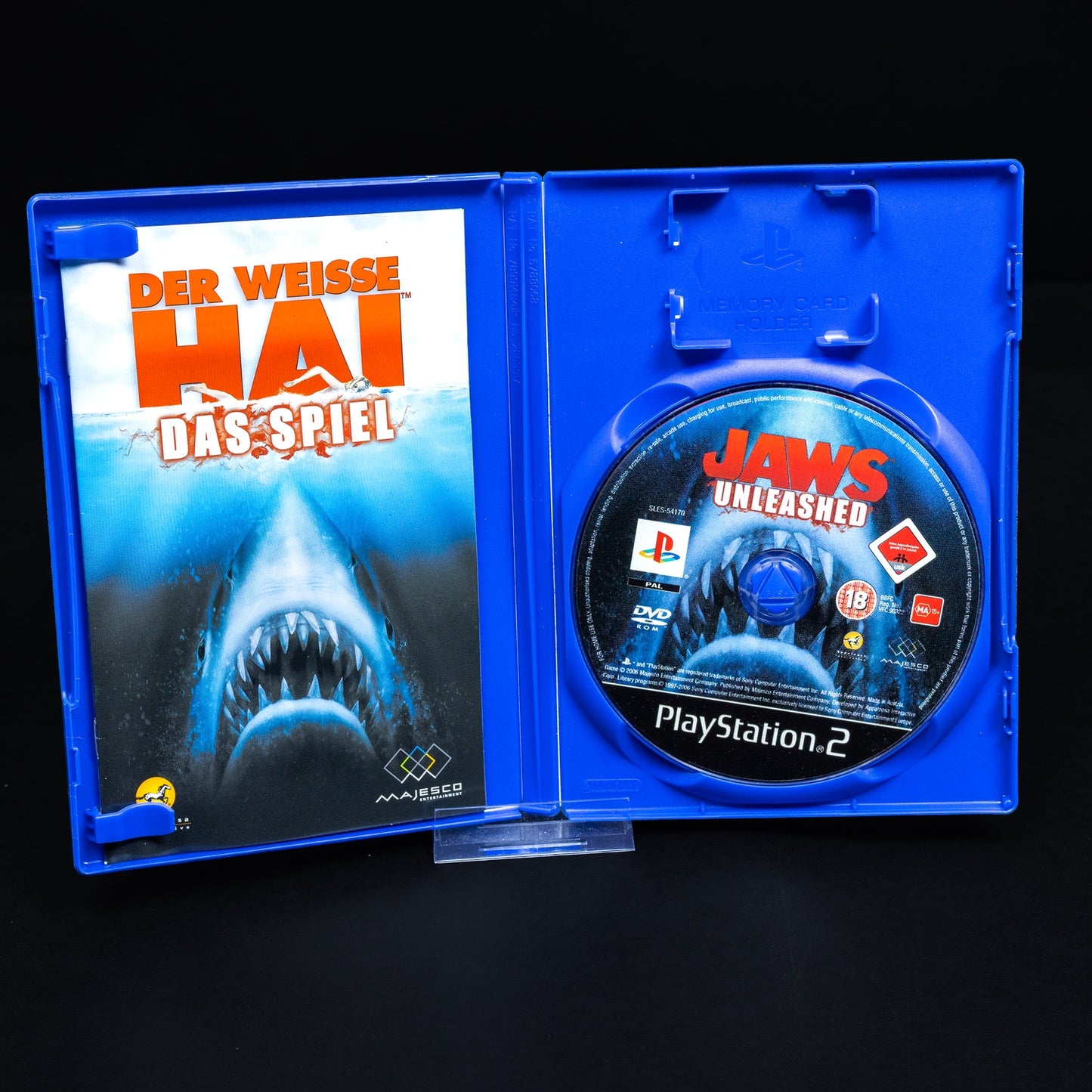 Der weiße Hai - Das Spiel - Playstation 2 PS2 Spiel - CiB - Zustand Sehr Gut