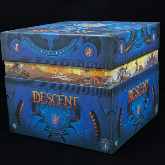 Descent - Legenden der Finsternis - Fantasy Brettspiel - Miniaturen - Neuwertig