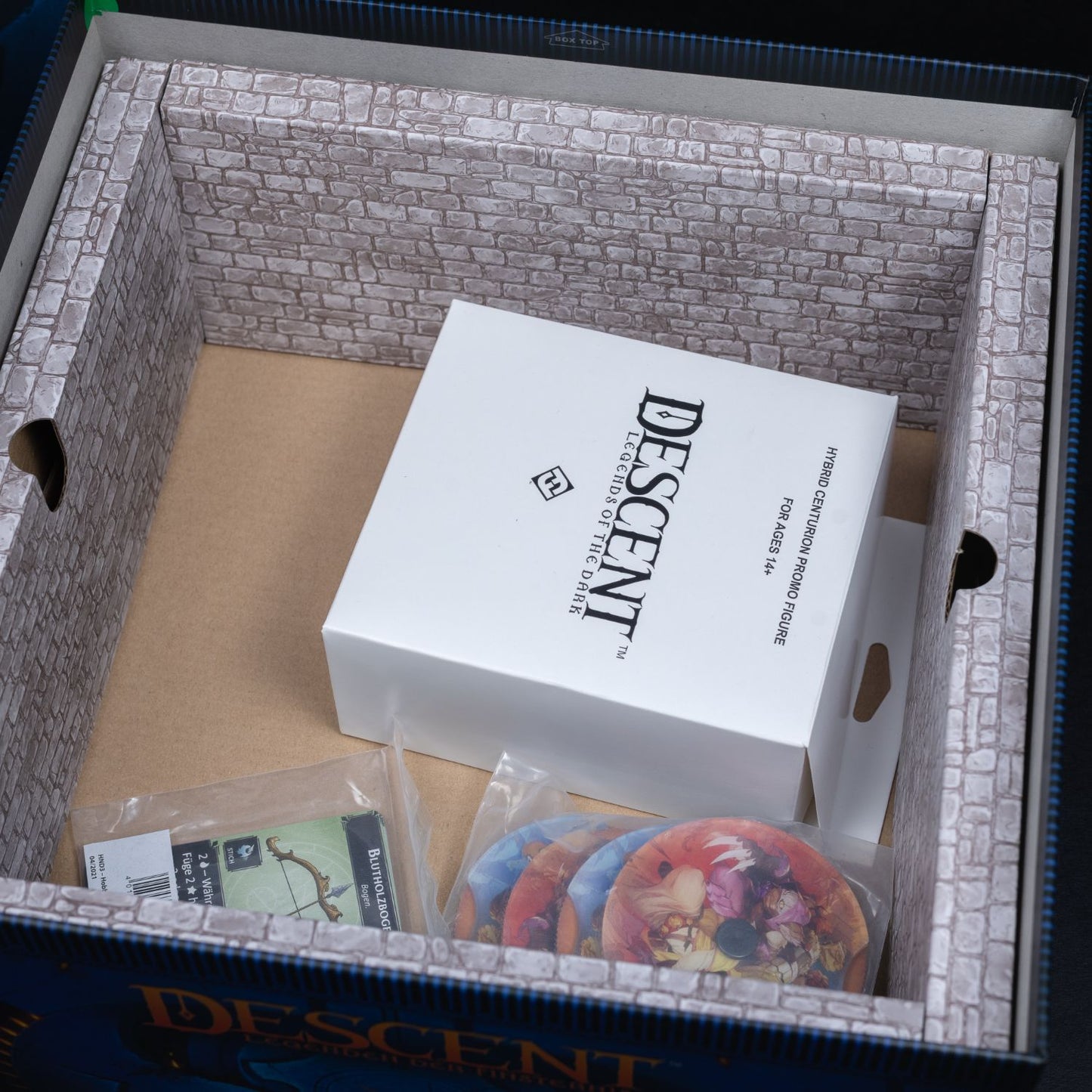 Descent - Legenden der Finsternis - Fantasy Brettspiel - Miniaturen - Neuwertig