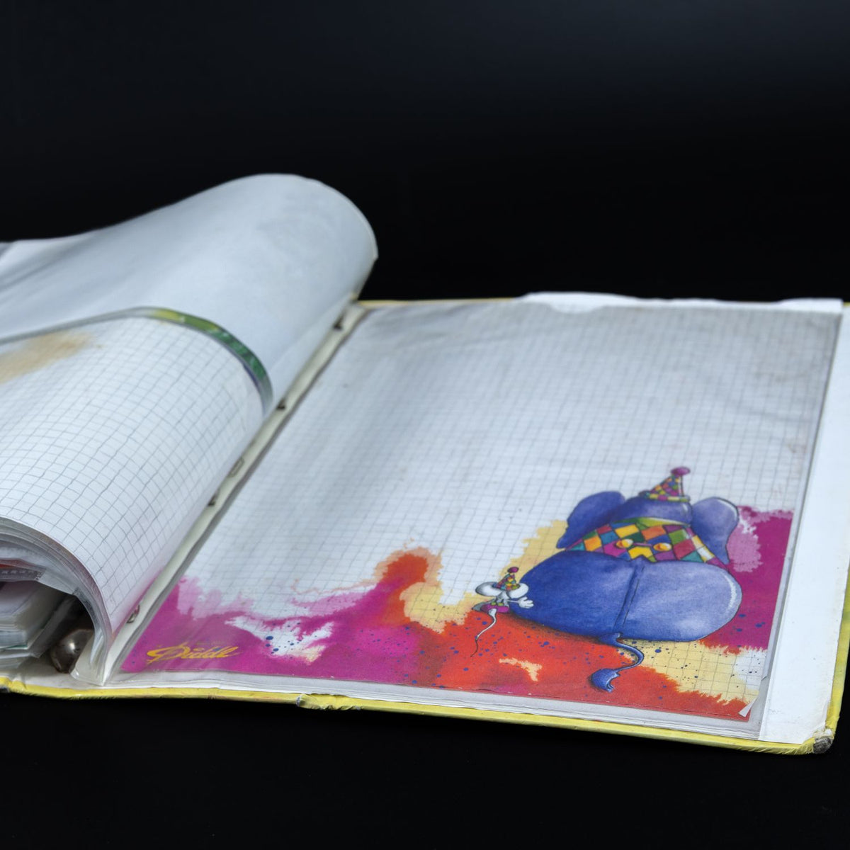 Diddl Sammlung: über 70 verschiedene Blätter mit Original Sammelordner