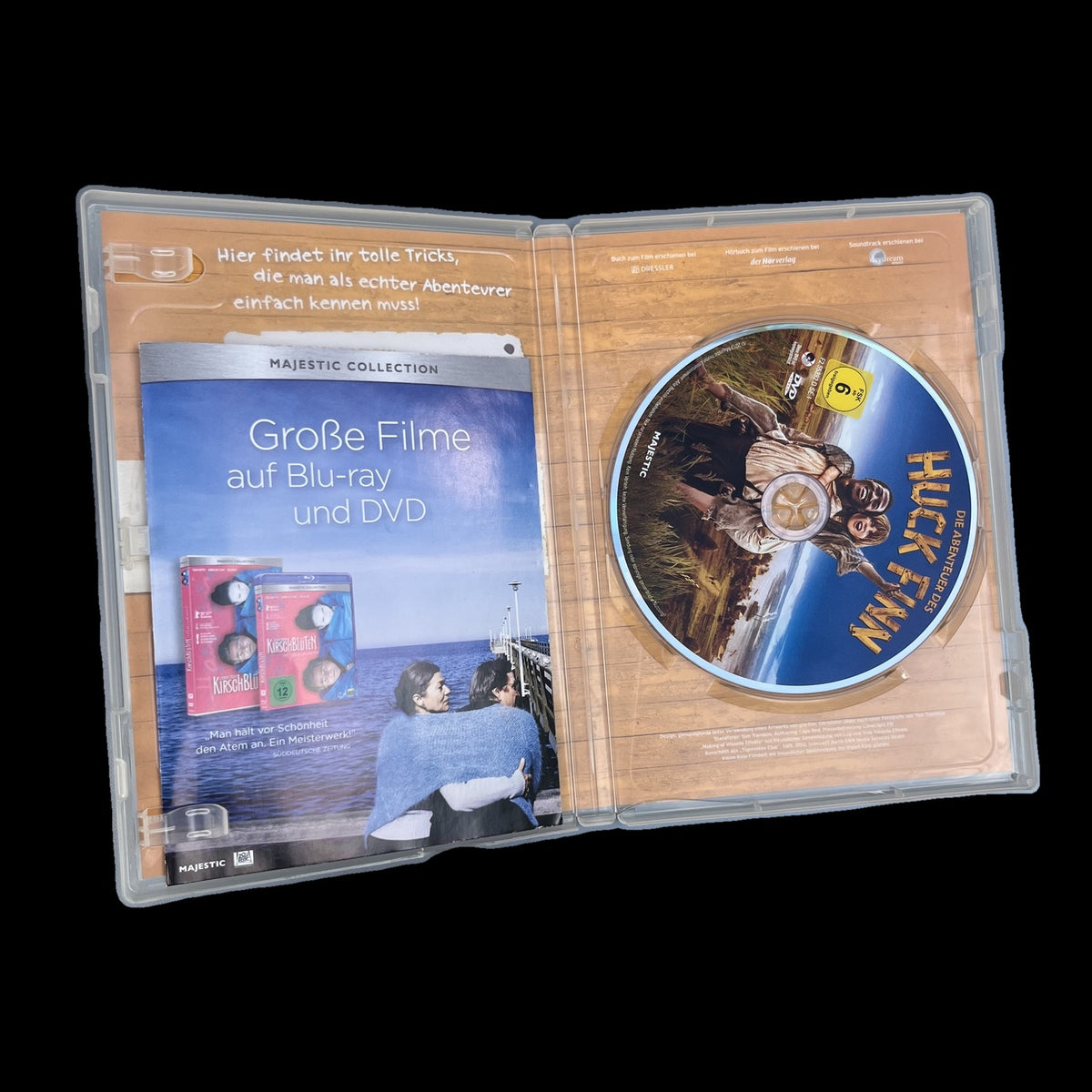 Die Abenteuer des Huck Finn - Mark Twain - Majestic Collection - DVD - Gebraucht