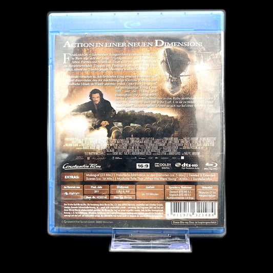 Die drei Musketiere - Wendecover - Action - Blu-Ray - Mantel & Degen - Gebraucht